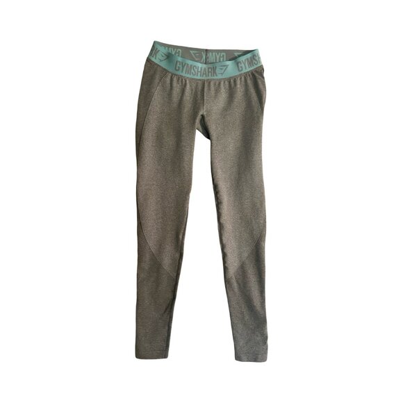Gymshark Pants - Gymshark Gray And Teal Women’s Exercise Leggings Size Medium